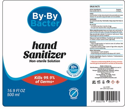 500 mL Ndc: 79104-002-04 (By By Gel Antibacterial 500 mL)